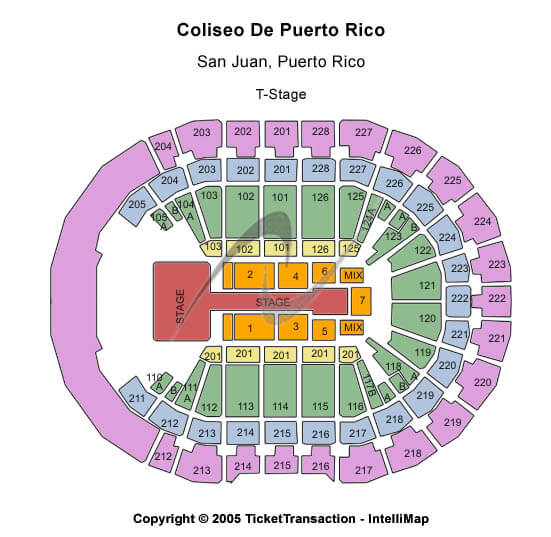 Coliseo De Puerto Rico Jay Wheeler Seating Chart